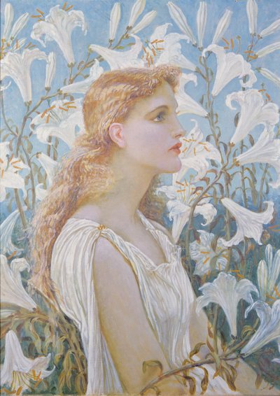 Lilies, 1893 by Walter Crane